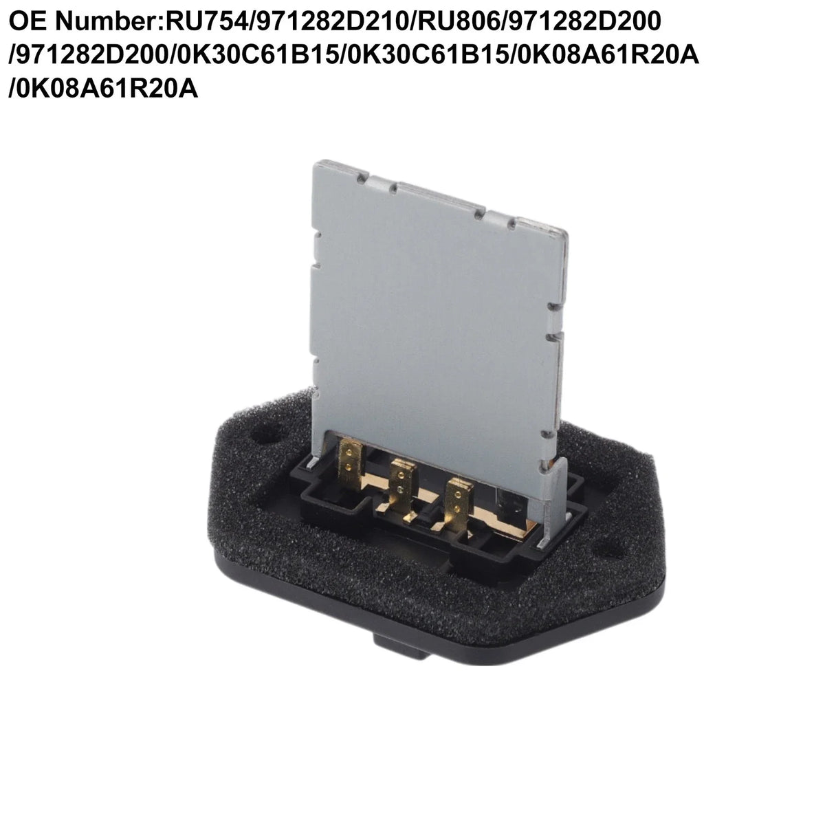 HVAC Blower Motor Resistor   No.RU754