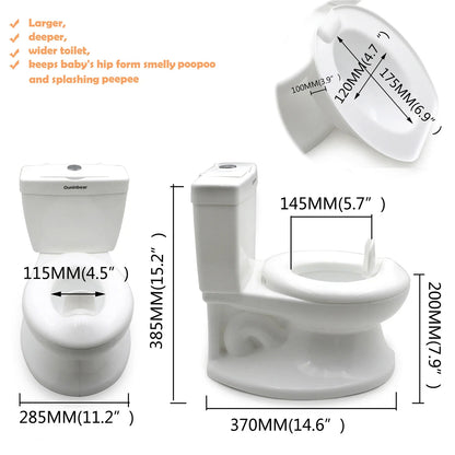 Flush Sound Potty Training Toilet for Toddlers