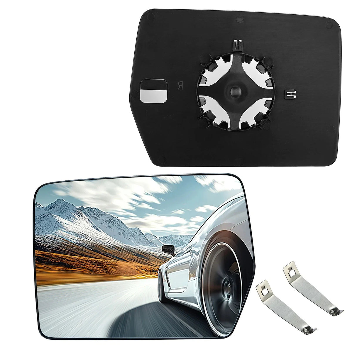 Left Driver Mirror Glass Non-Heated for Ford F-150 (2004–2014)