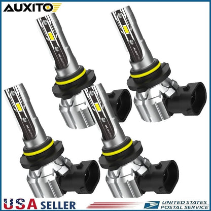 Hi/Low Beam LED Headlight Kit 9005 + 9006 (120000LM, 6500K)