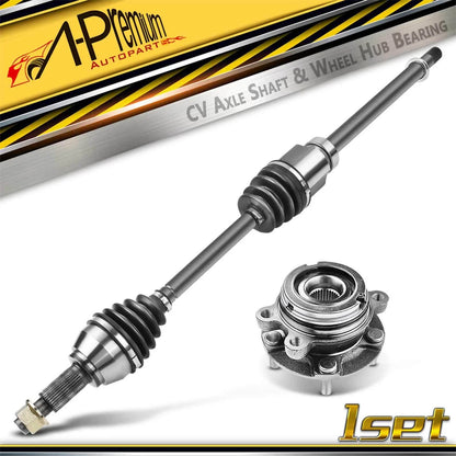 CV Axle Shaft and Wheel Hub Bearing for Nissan Altima (2013–2018)