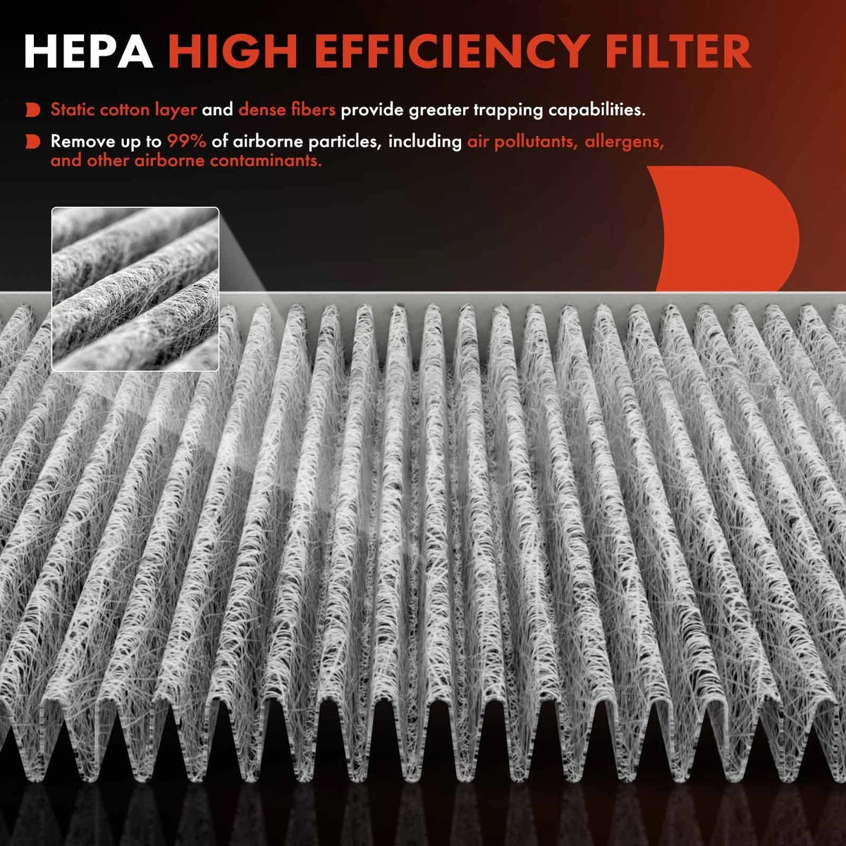 4-Pack Activated Carbon Cabin Air Filters for 2003-2009 Kia Sorento