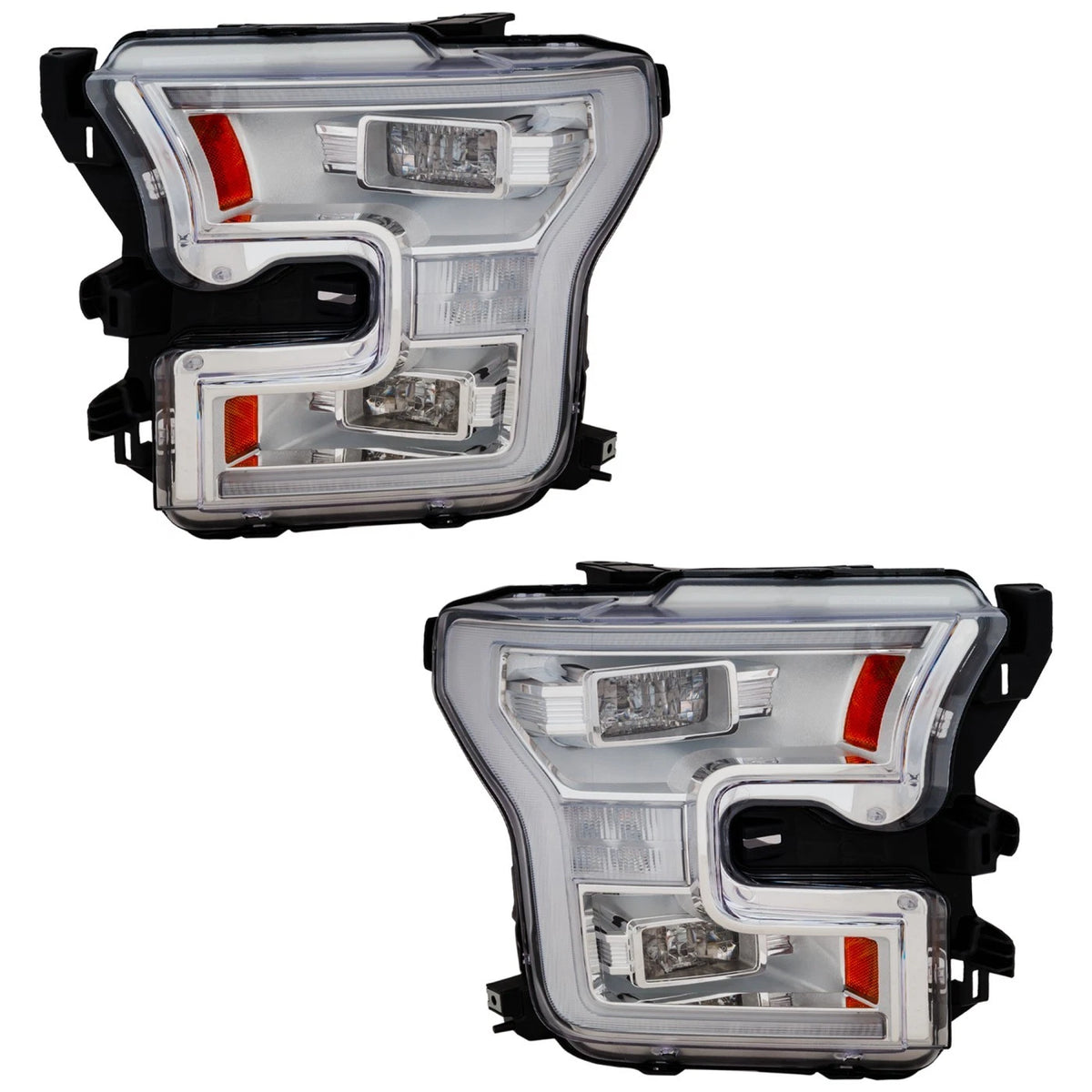 LED Headlight Set for Ford F-150 (2015–2017) LH & RH CAPA
