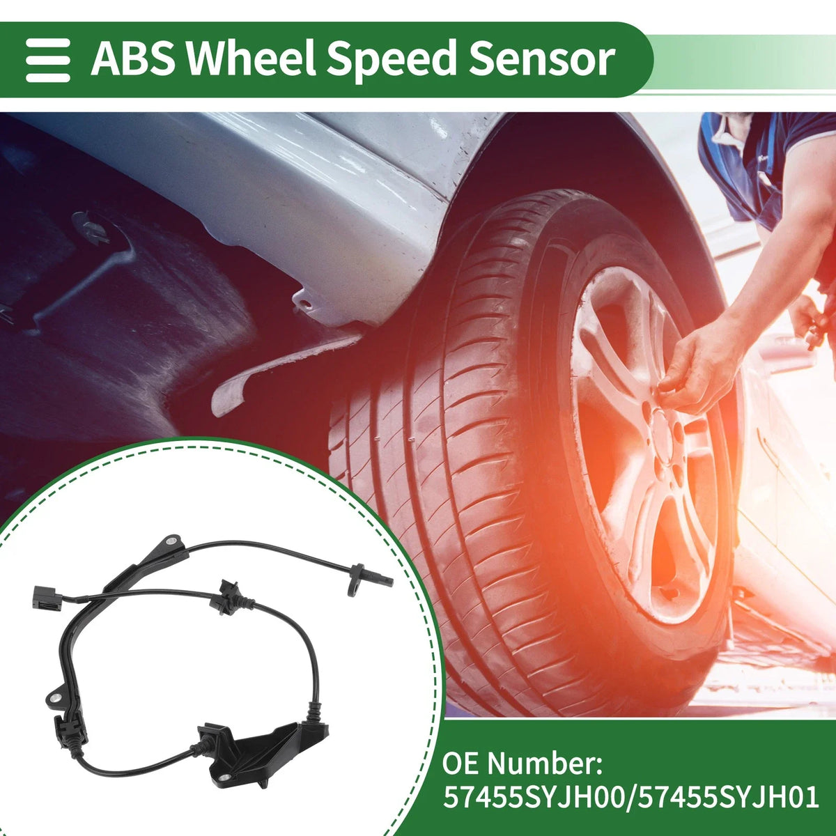 ABS Wheel Speed Sensor No. 57455SYJH00 for Honda Elysion (2012–2015)