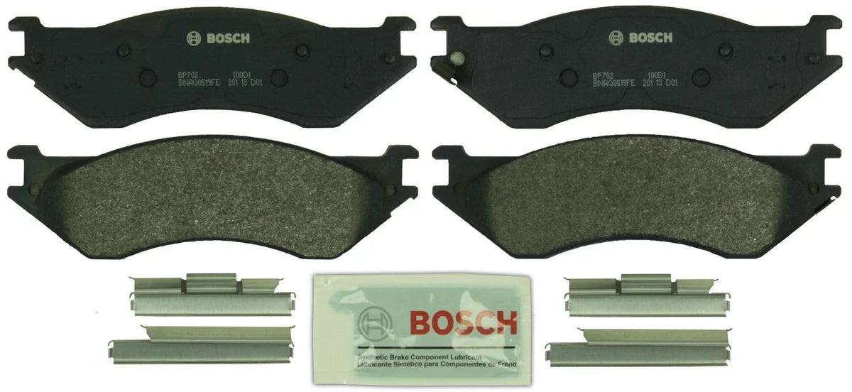 Bosch Front QuietCast Brake Pads w/ Hardware for