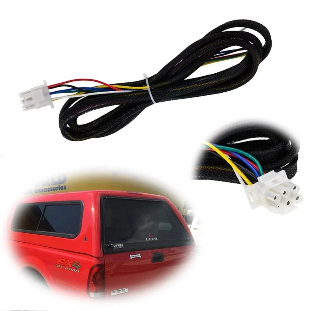 6 Pin Wiring Harness for Leer Truck Topper