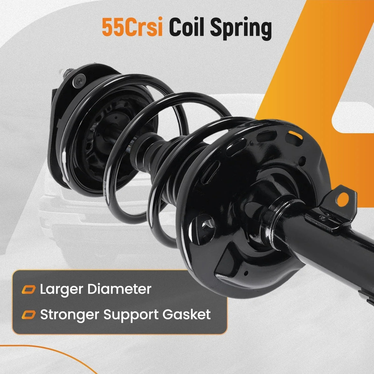 6x Struts & Sway Bars w/Coil Spring for Toyota Corolla (2014–2019)