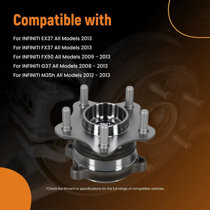 Rear Wheel Hub Assembly for Infiniti G25/G35/G37 (2007–2013) WA512379 BR930730