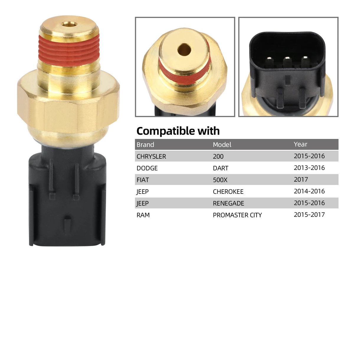 68145662AA Engine Oil Pressure Sensor for Chrysler 200 (2015)