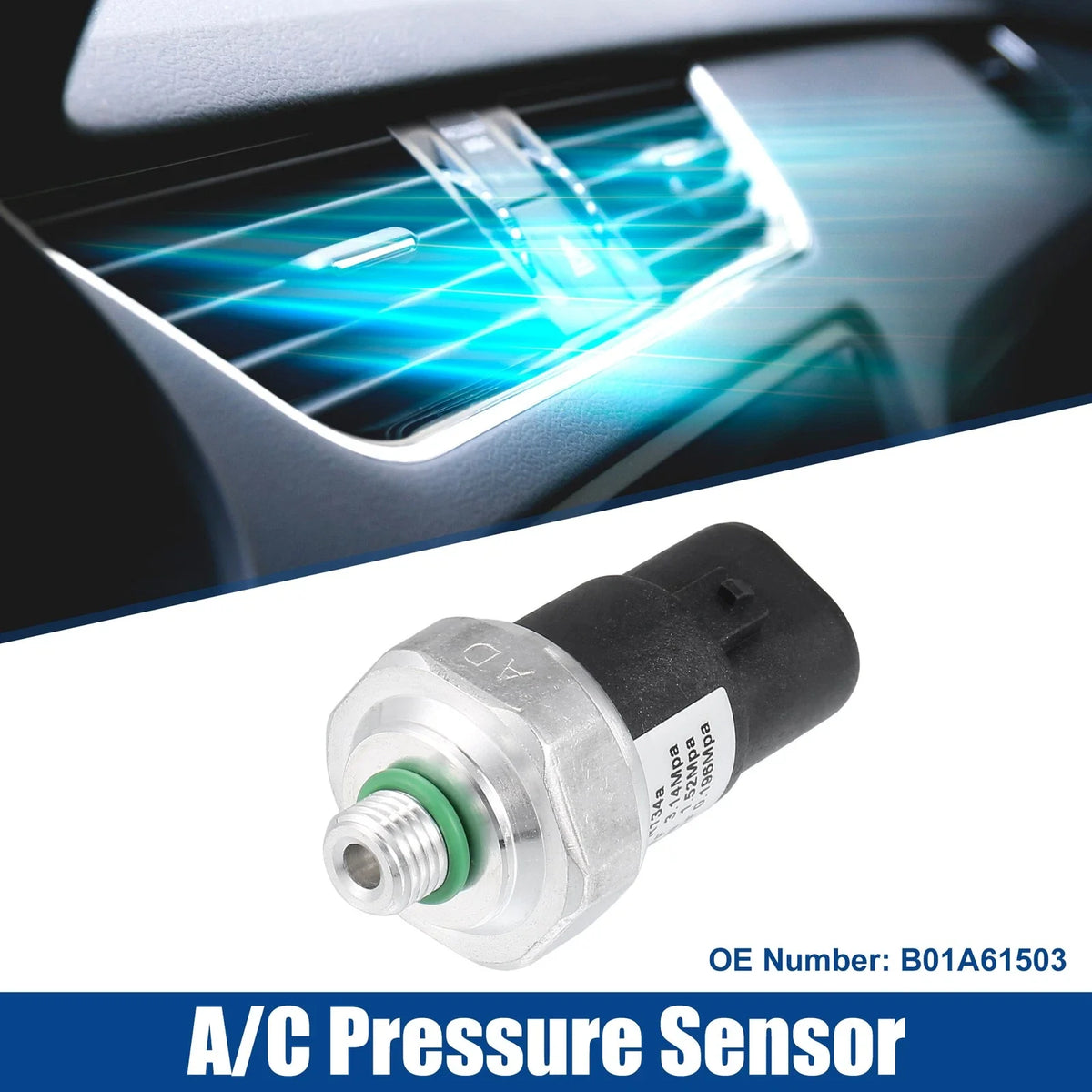 Air Conditioner Pressure Sensor Switch for Mazda 2, CX-7 (2003–2012)