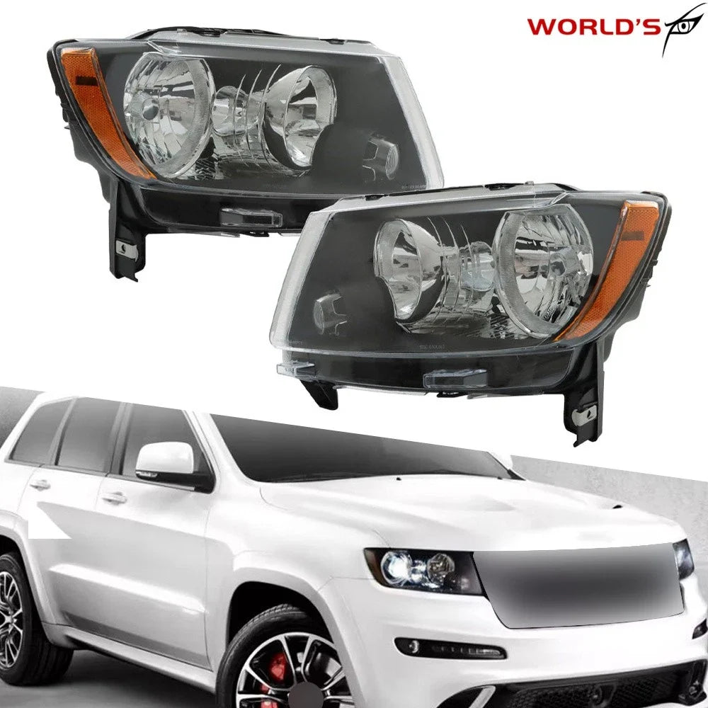 Headlight Assembly for Jeep Grand Cherokee (2011–2013) Halogen