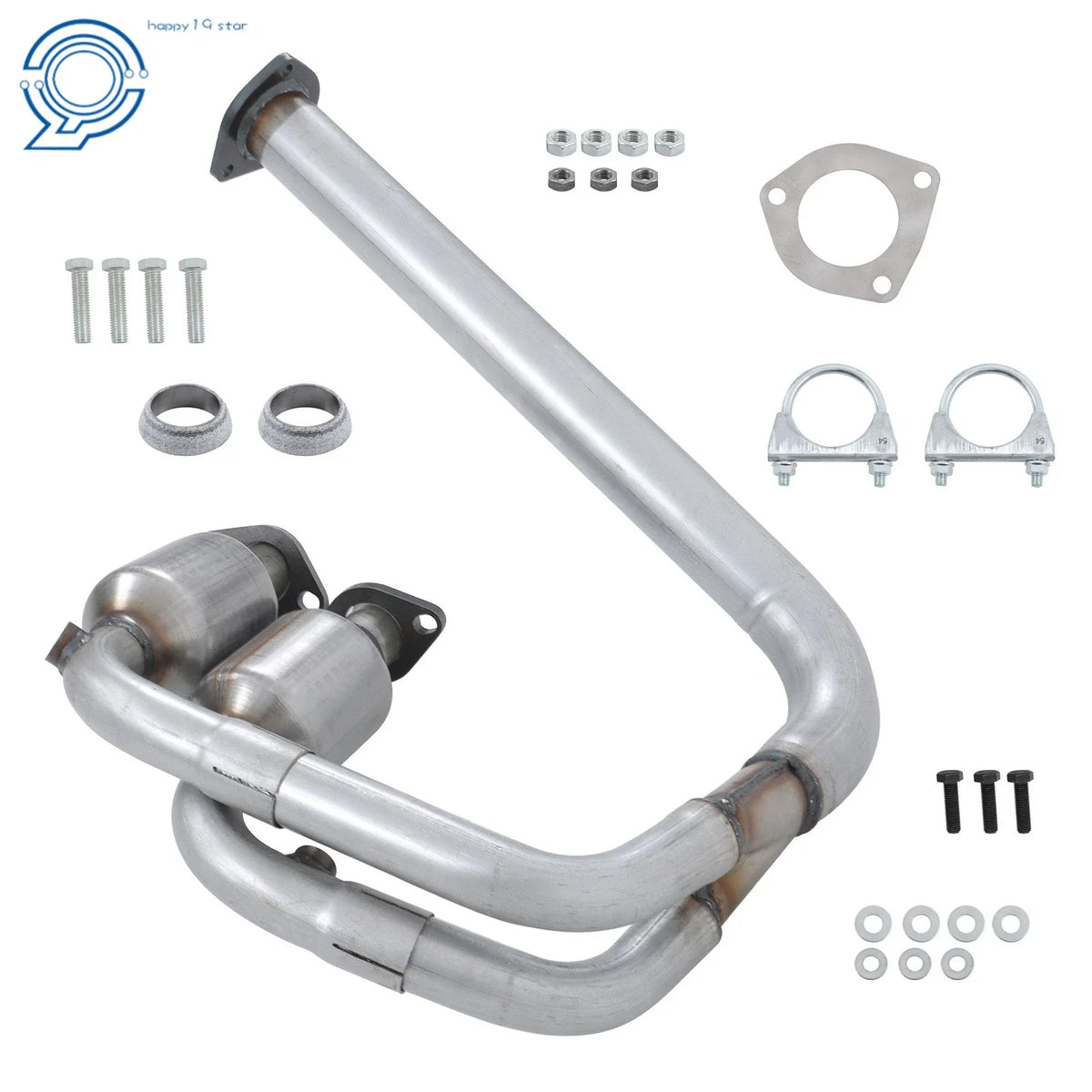 Front Side Cat Converter for Jeep Wrangler TJ 4.0L (2000–2003)