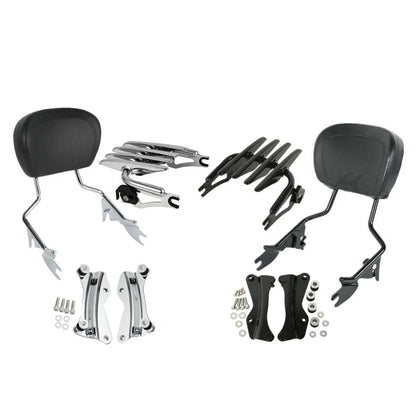 Luggage Rack with Detachable Backrest for Harley Touring FLHR 2014-2025