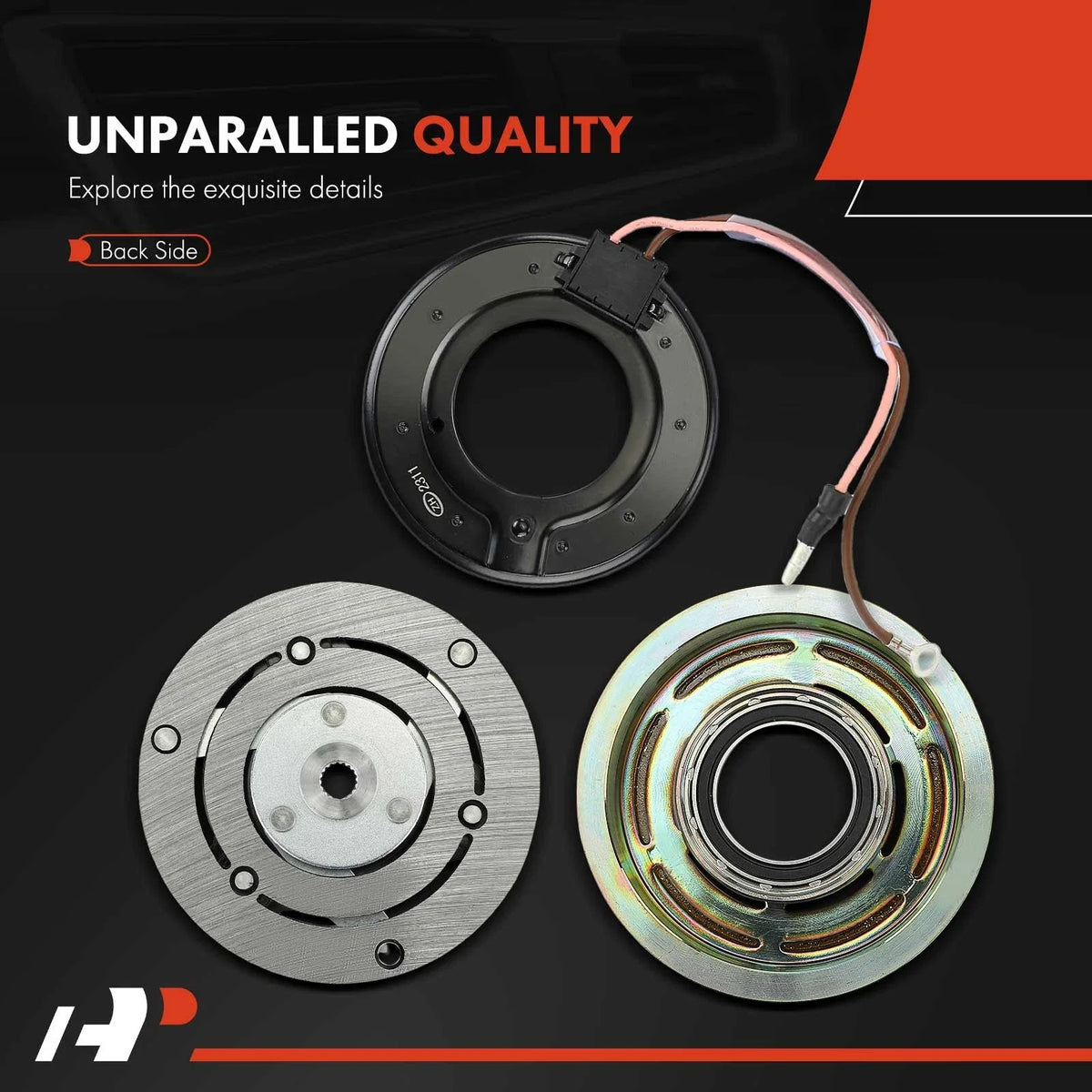 A/C Compressor Clutch Assembly for Honda CR-V (2012-2014) & Civic (2012-2015)