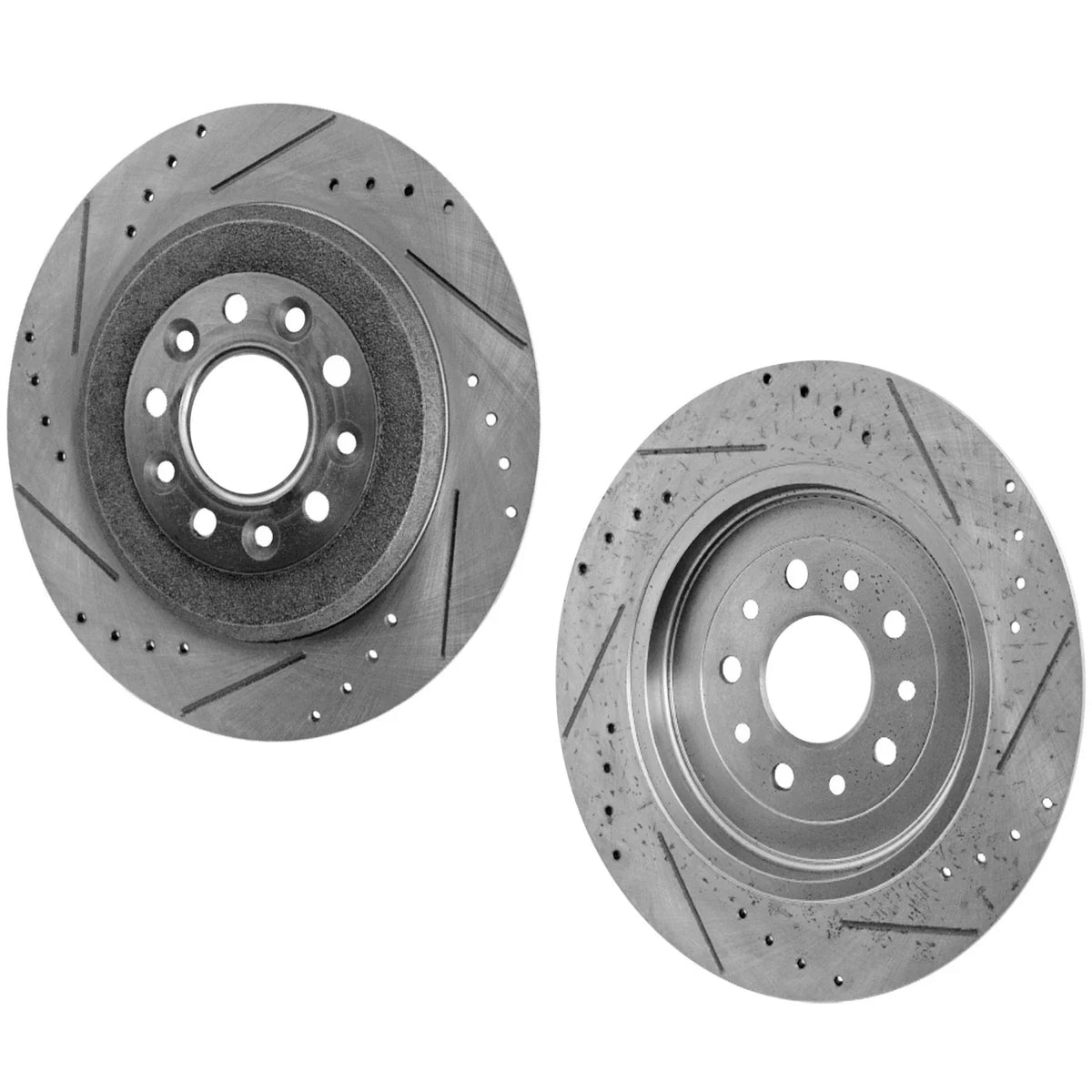 Rear Brake Disc Rotors for Ford Taurus Explorer Flex Lincoln MKT MKX Edge MKS
