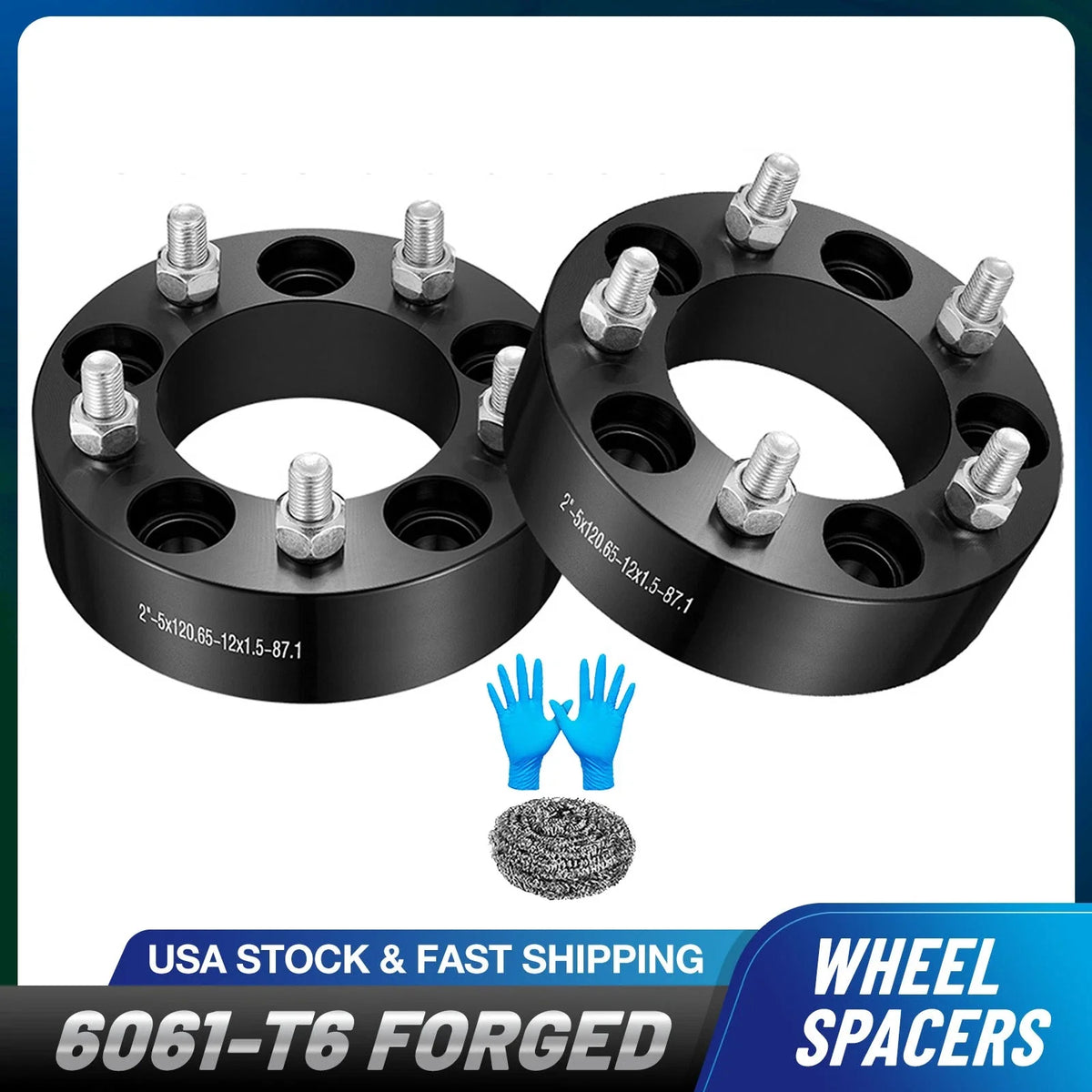 2X 2" Wheel Spacers for Chevrolet S10 Blazer (1988–1994)