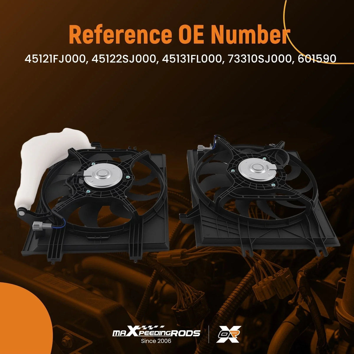 Radiator Cooling Fan for Subaru Forester (2019–2021) 45122SJ000