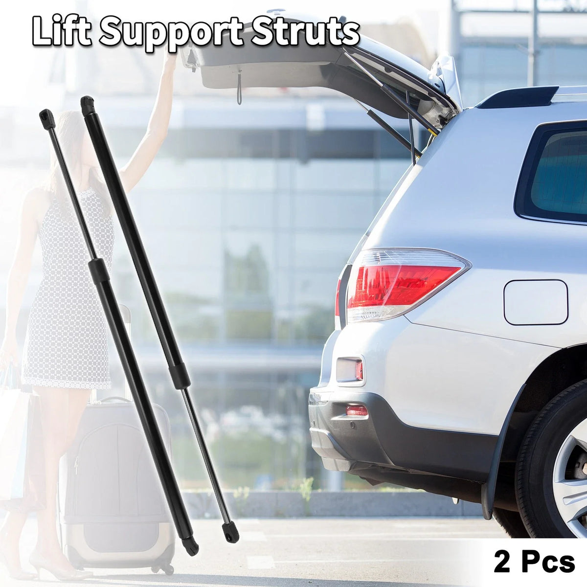 Rear Gate Lift Supports Struts for Honda Pilot (2003–2008)