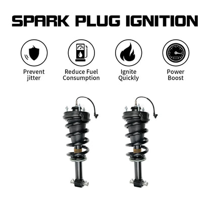 2X Front Strut Shock Absorbers for Chevy Suburban Tahoe 2015-2020