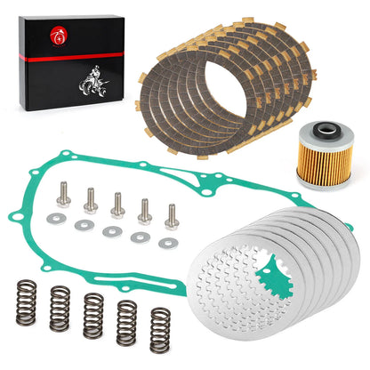Clutch Plates and Gasket Kit for Yamaha XVS650 V-Star 650 (1998-2010)