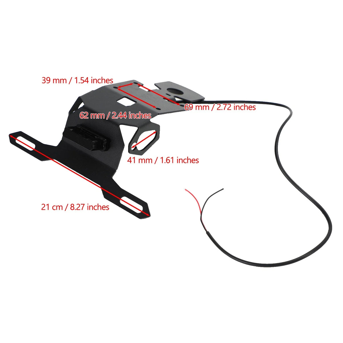 License Plate Holder for MT15 by Yamaha (2019-2021)