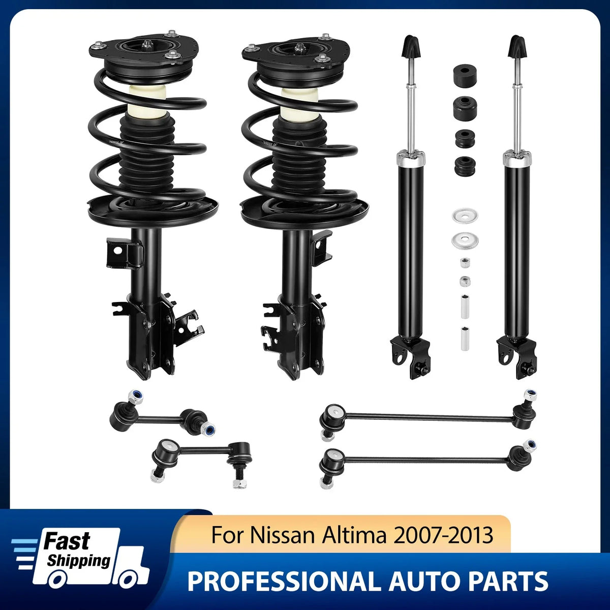 Front and Rear Suspension Kit for Nissan Altima 3.5L (2007–2013)