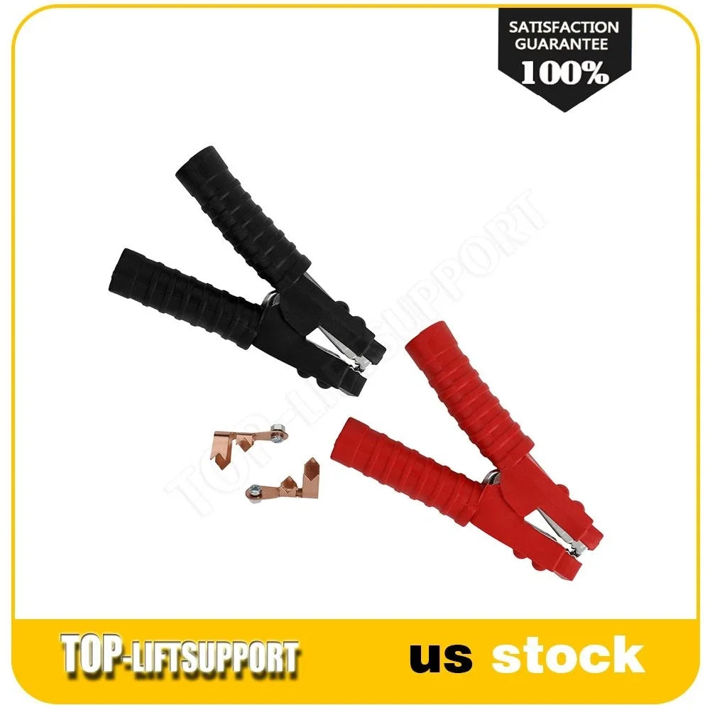 2X Jumper Cable Clamps for Emergency Battery Start