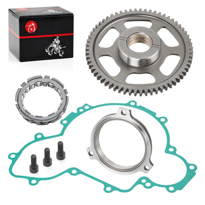 Idler Gear Gasket with Starter Clutch One Way Bearing for RZR XP 900 2011-2012