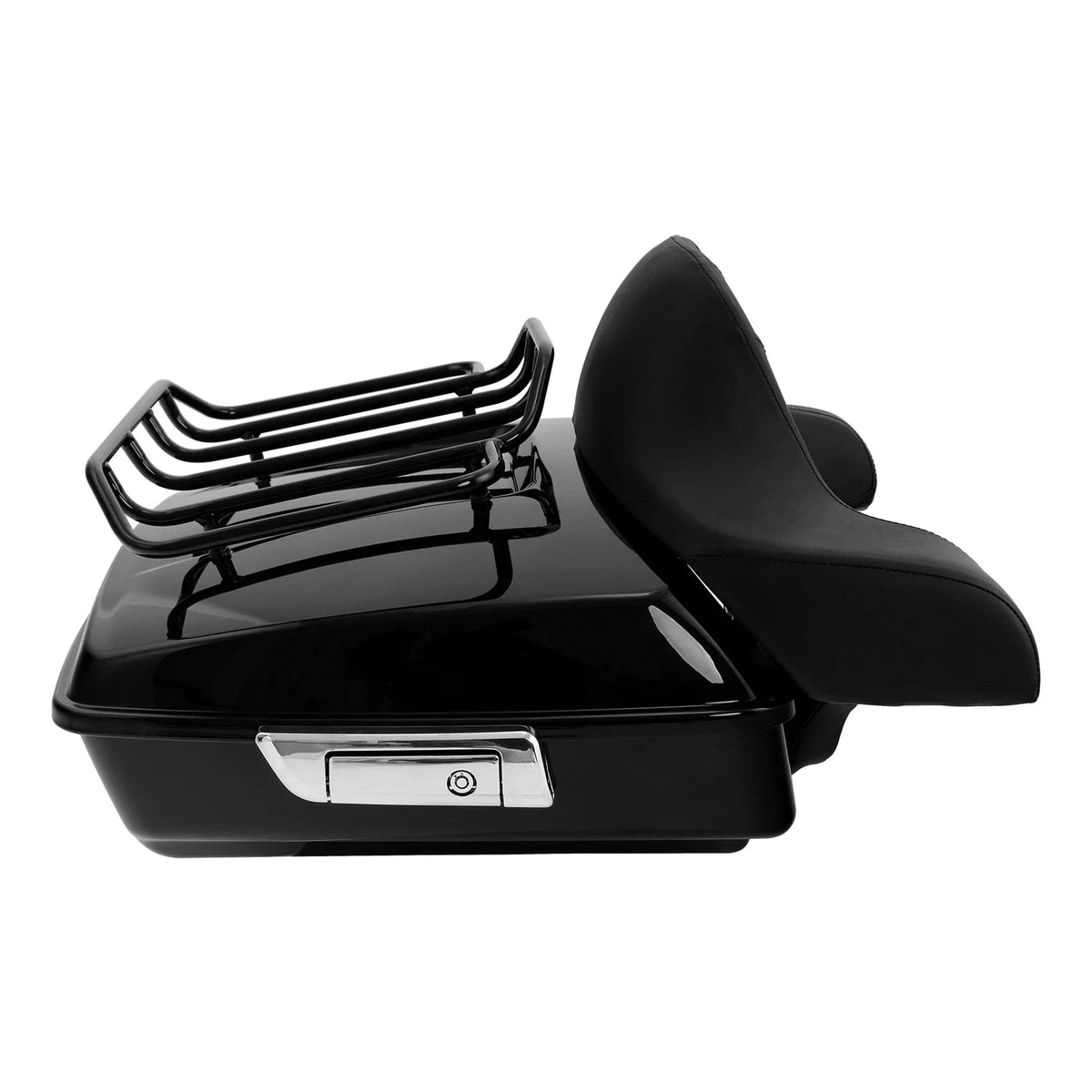 Chopped Trunk Backrest Mount & Rack for Harley Touring (1997-2008)