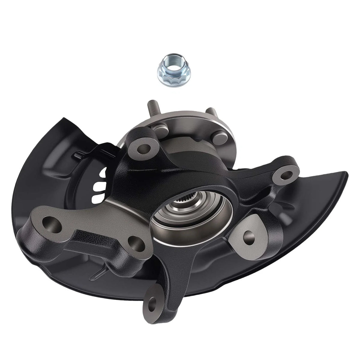 Front Driver Side Steering Knuckle Wheel Hub for Toyota Camry (2012–2017)