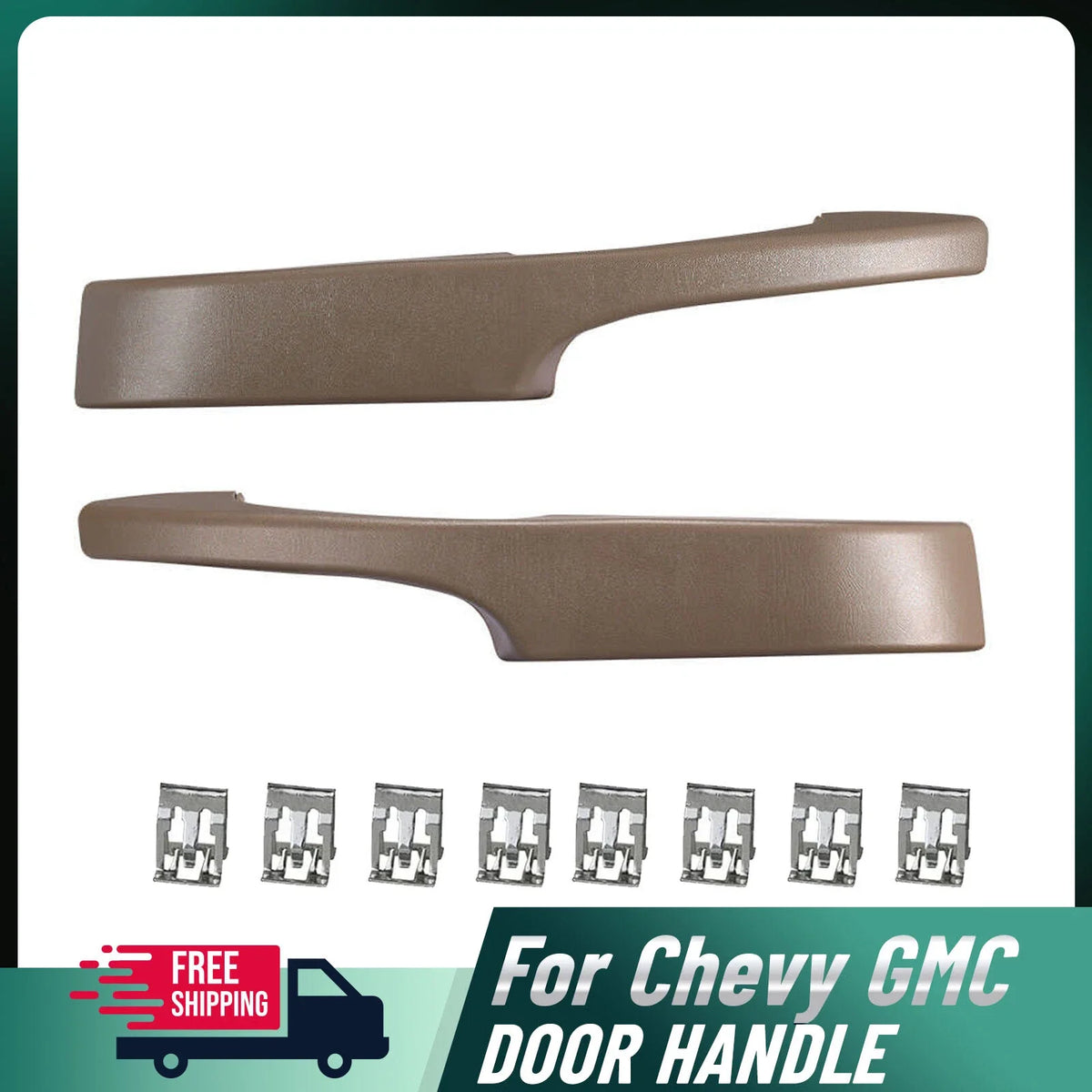 Inside Pull Door Handle Armrest Pair for 2003–2019 GMC Savana (1500/2500/3500)