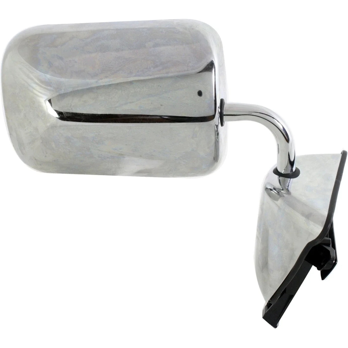 Set of 2 Chrome Manual Mirrors for Dodge D250 (1988–1993)