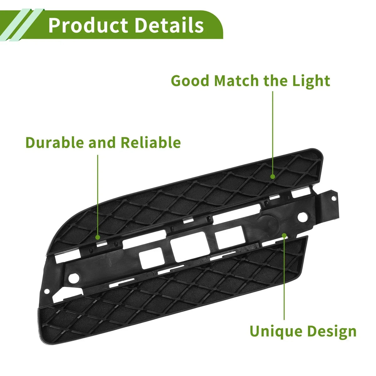 Front Right Fog Light Grille for Mercedes Benz GL350 (2007-2012)