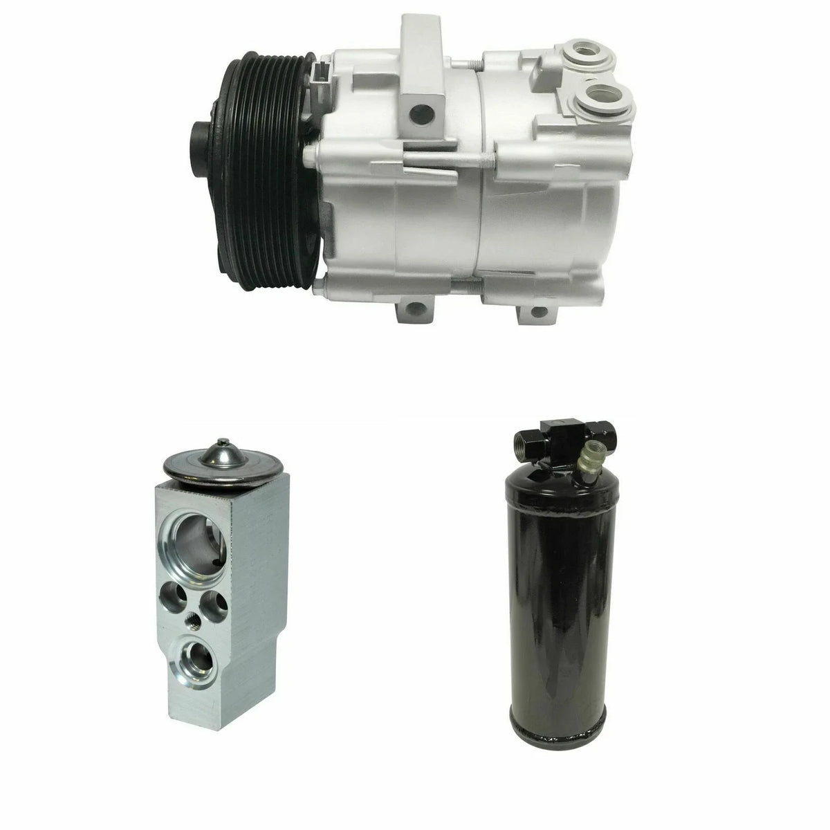 AC Compressor Kit Heavy Duty for Ford LCF L45 4.5L (2008–2010)