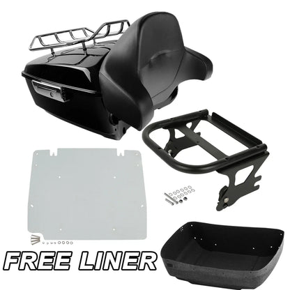 Trunk Pad Rack Plate for Harley Touring Road Glide 1997-2008