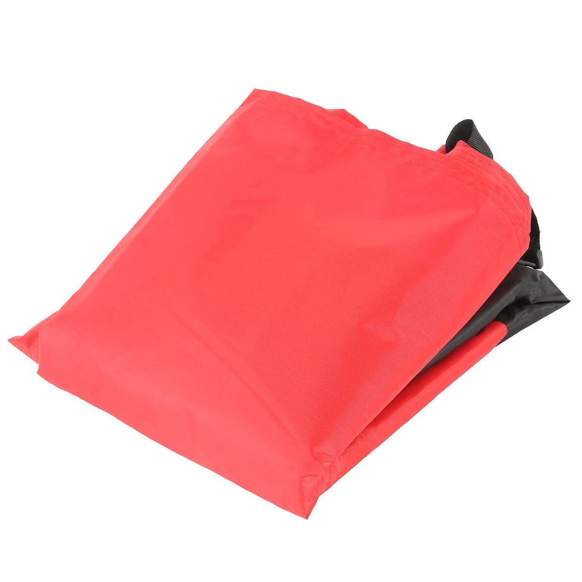 L Motorcycle Storage Cover Protector (220x95x110cm) in Black and Red