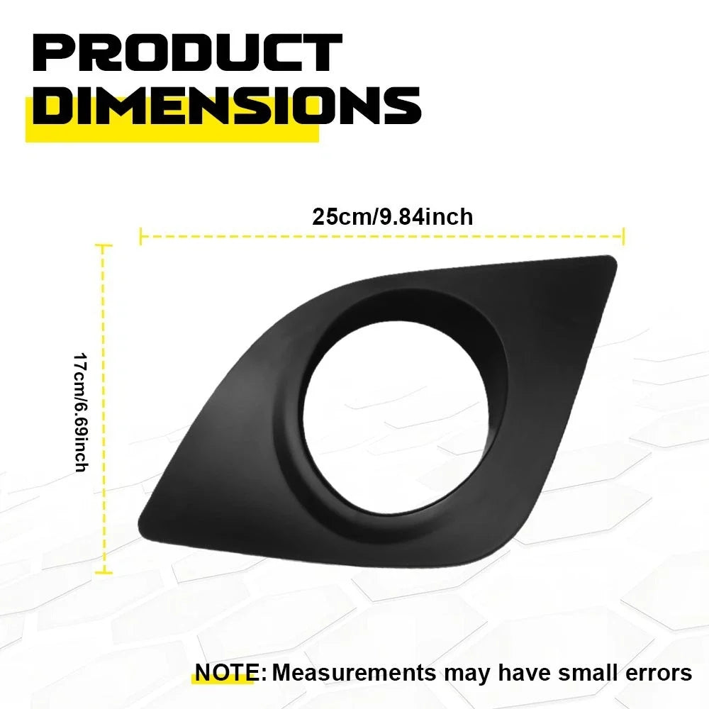 Fog Light Bezel Cover Pair for Toyota Corolla (2014–2016) L+R