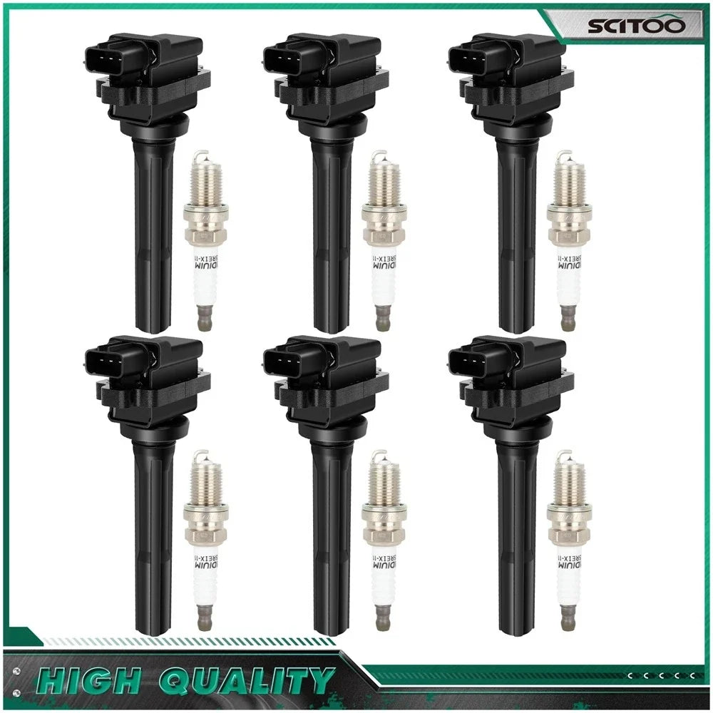 Spark Plugs and Ignition Coils for 2004 Chevrolet Tracker UF237