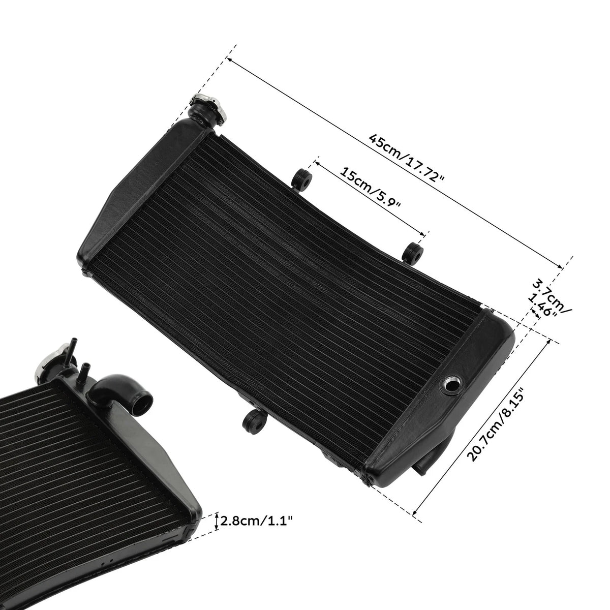 Cooler Radiator for Honda CBR929RR 2000-2001