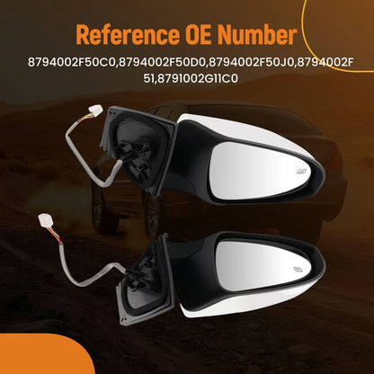 Powered Side Mirror for Toyota Corolla Sedan/Hatchback (2014–2019) 8794002F51
