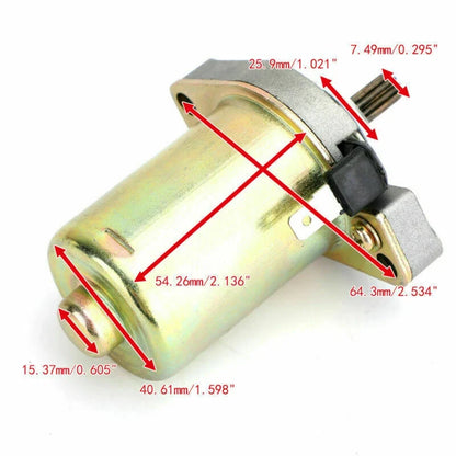 Starter for CW50 Yamaha Zuma II 1997-2001 5BM-81800-01-00
