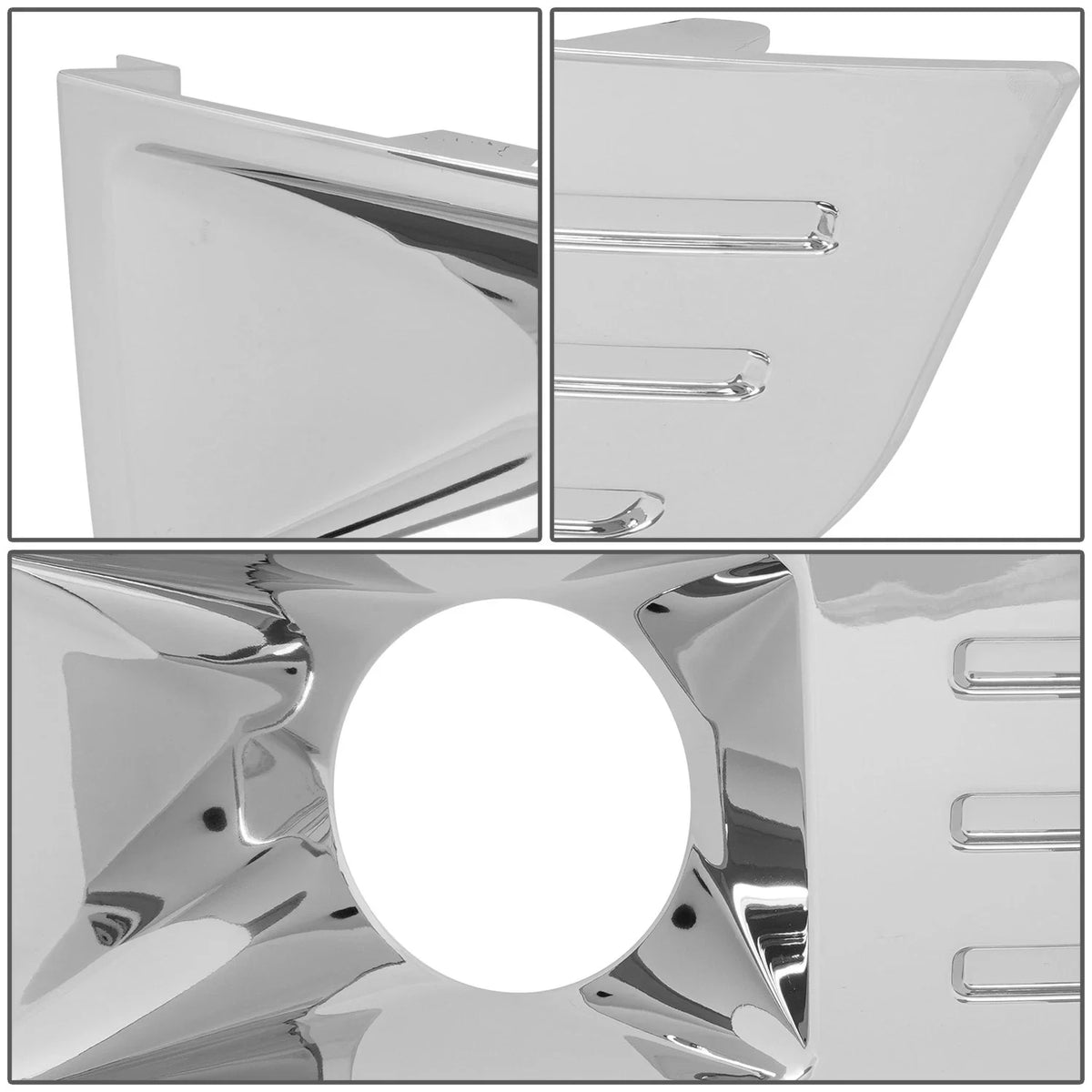 Chrome Front Fog Light Bezel for Ford Flex (2009–2012) - Driver Left Side