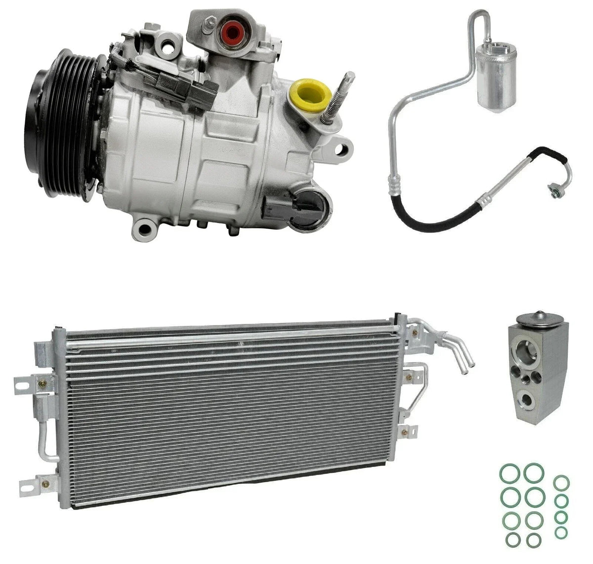 AC Compressor Kit With Condenser for Ford Explorer 3.5L (2016–2016)
