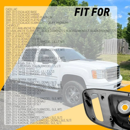 Black Housing Door Handle Inner for 2007-2013 Silverado 1500 Front LH RH
