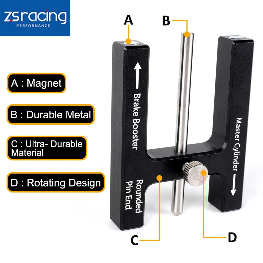 Push Rod Length Gauge for Master Cylinder Brake Booster Adjustment Tool