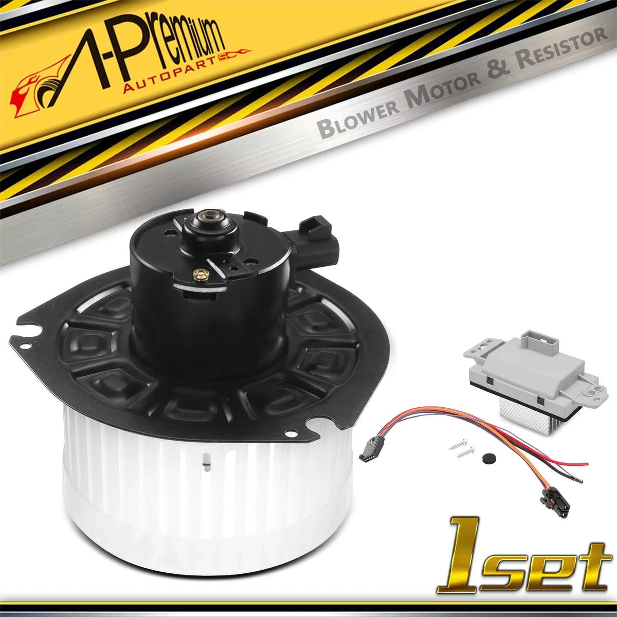 Rear HVAC Blower Heater Motor Kit for Chevrolet