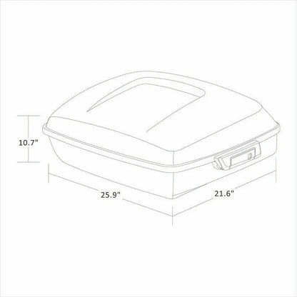 Trunk Pad Mount Rack for Harley Sport Glide (2018–2025)