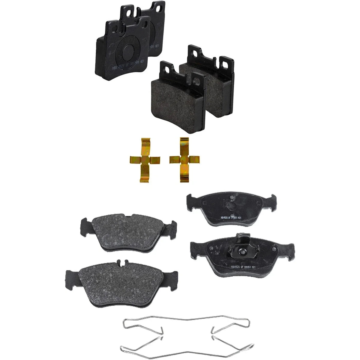 4-Piece Brake Pads for MB Mercedes C Class (C230, C280)