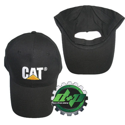 Caterpillar Solid Black Trucker Hat for Trucks (Diesel Equipment)