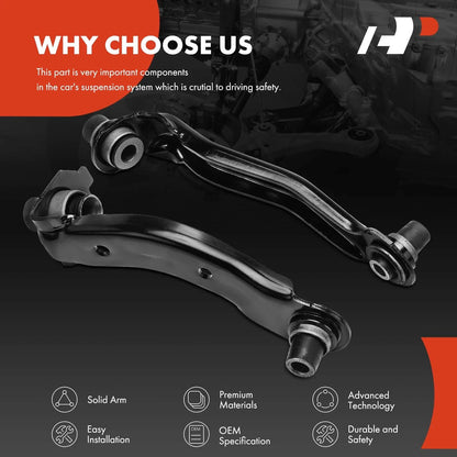 Upper Control Arms (2X) for Nissan Sentra 2013-2019, Versa 2007-2012